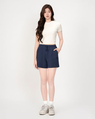 Quần Short Nỉ Nữ Vải Modal Interlock