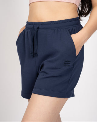 Quần Short Nỉ Nữ Vải Modal Interlock