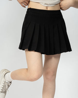 Chân Váy Nữ Xếp Ly Co Giãn