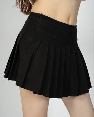 Chân Váy Nữ Xếp Ly Co Giãn