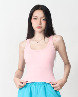 Áo Ba Lỗ Nữ Thun Tăm Rib Knit
