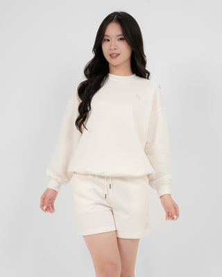 Áo Nỉ Nữ Dáng Rộng