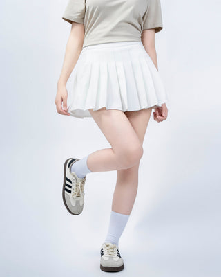 Chân Váy Nữ Xếp Ly Co Giãn