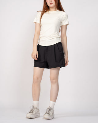 Quần Short Nữ Xếp Ly Co Giãn