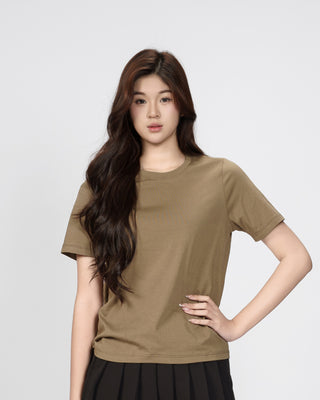 Áo Thun Nữ Co Giãn Dáng Regular